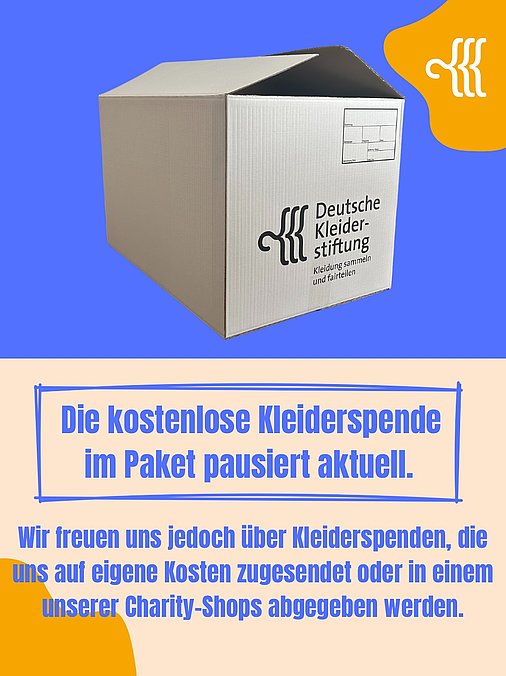 Aus ganz Deutschland erreichen uns Meldungen: Kleidercontainer überfüllt, Sammelstellen geschlossen. Auch wir spüren die...